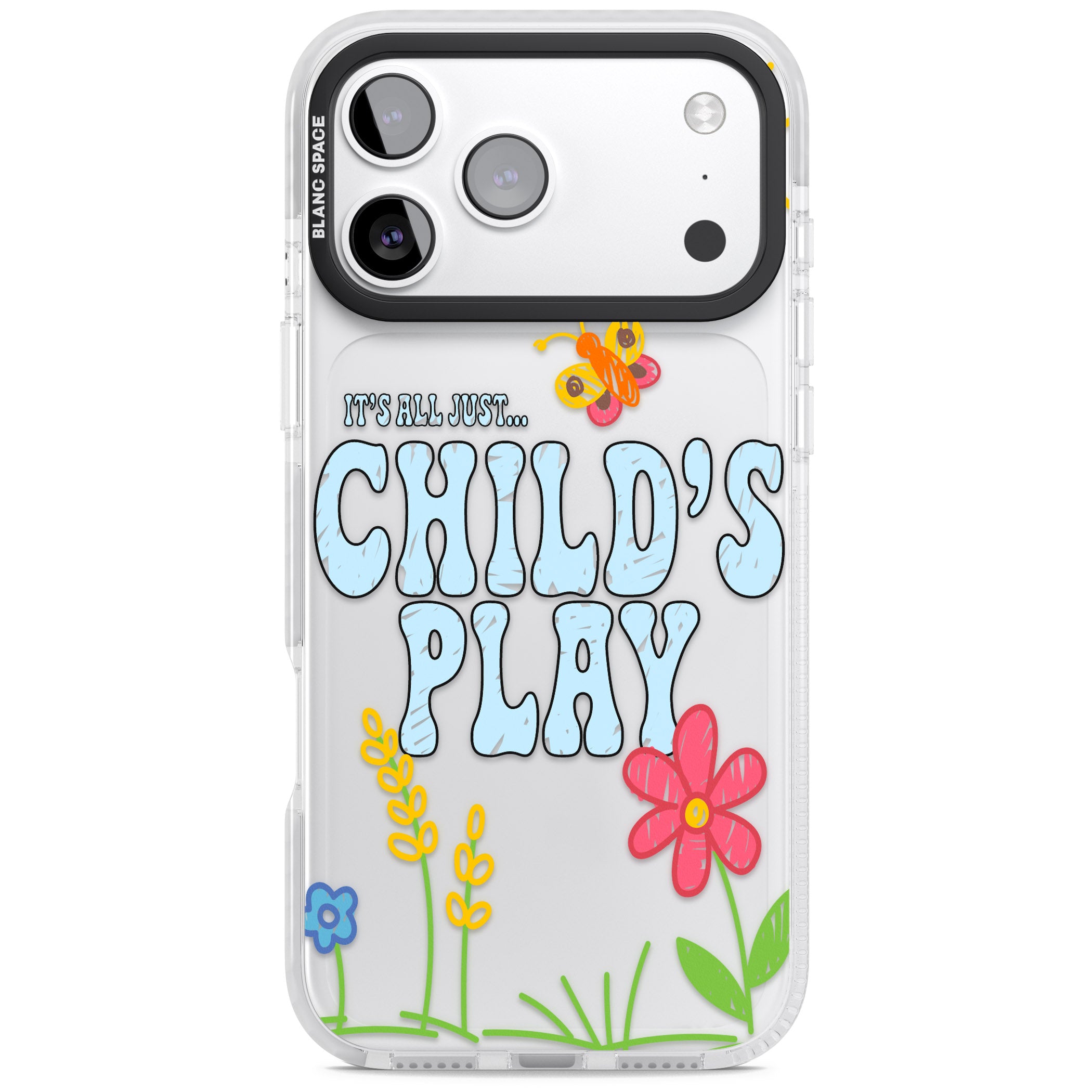 Child'S Play iPhone 17 Pro Impact Clear Phone Case