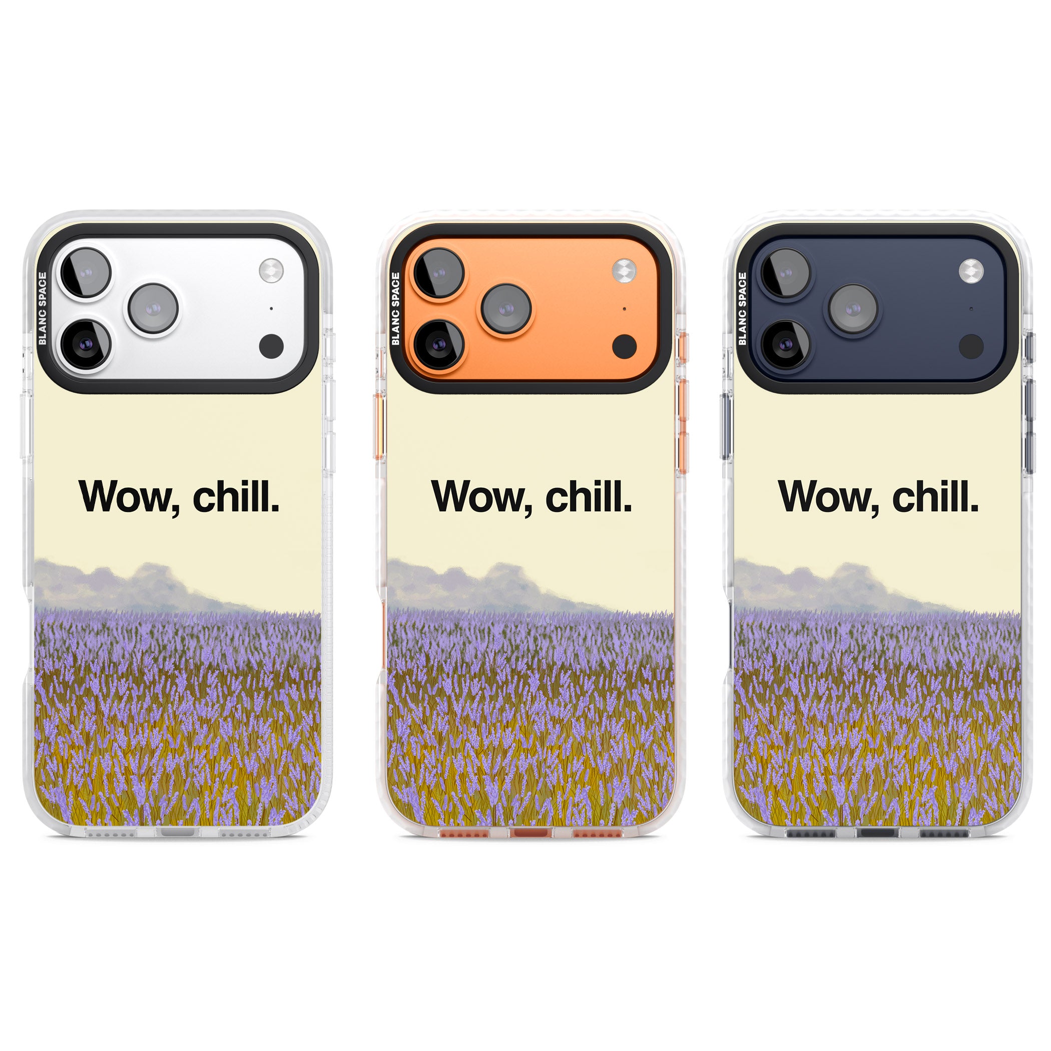 Wow, Chill iPhone 17 Pro Impact Clear Phone Case APT Impact Protection