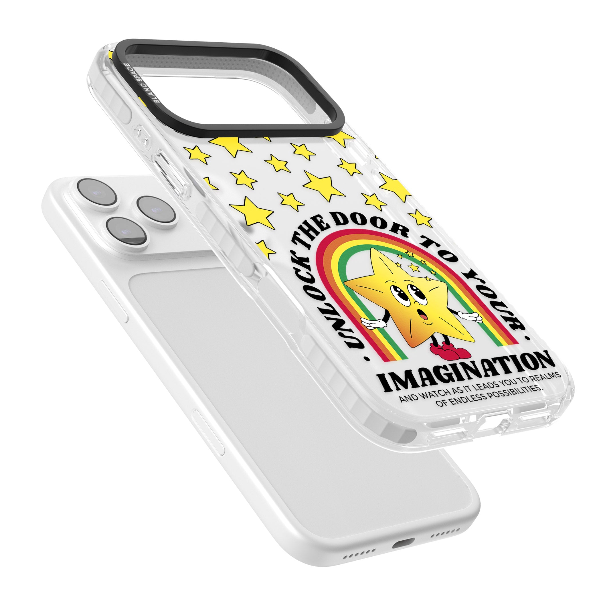 Imagination iPhone 17 Pro Impact Clear Phone Case Colours