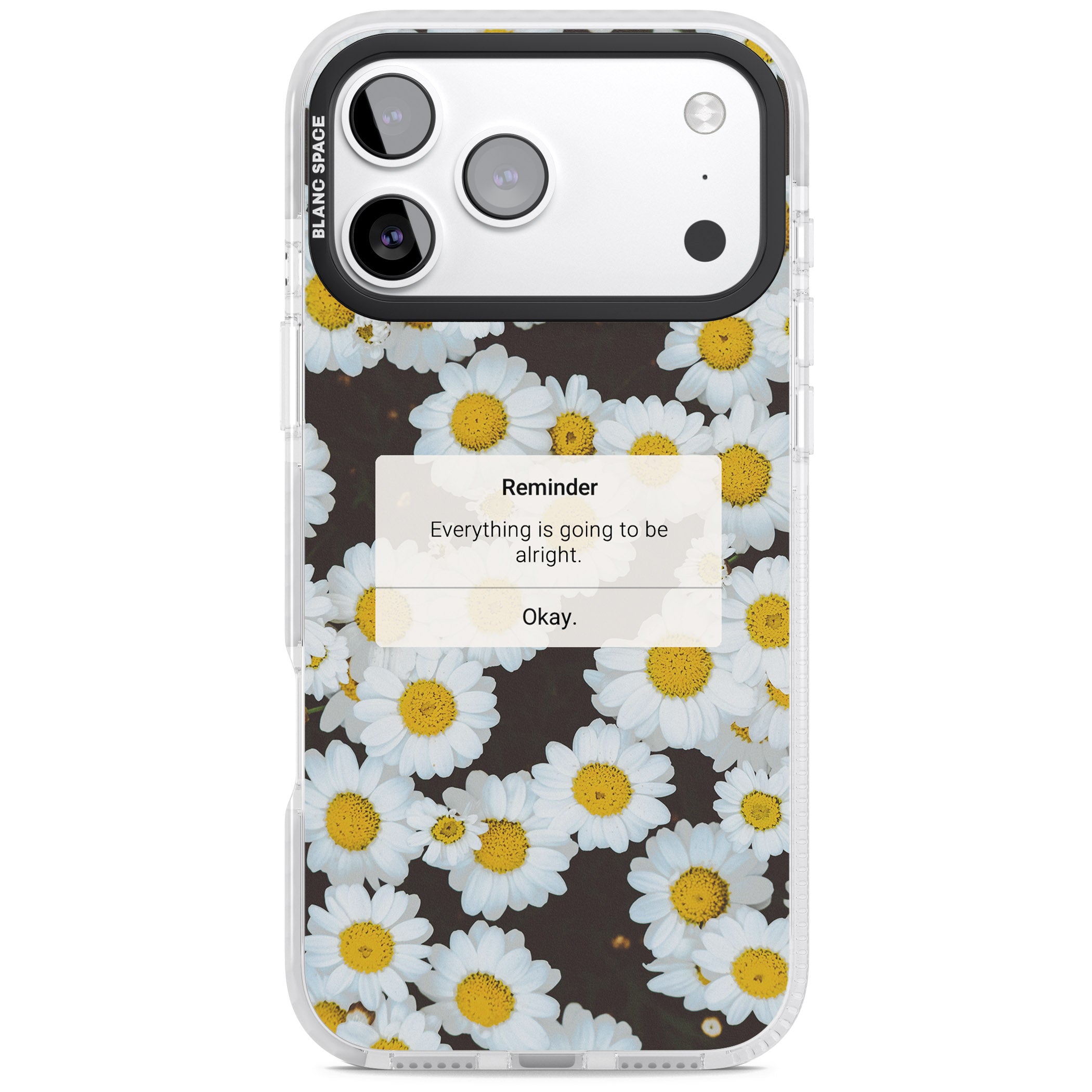 Daisy Reminder iPhone 17 Pro Impact Clear Phone Case