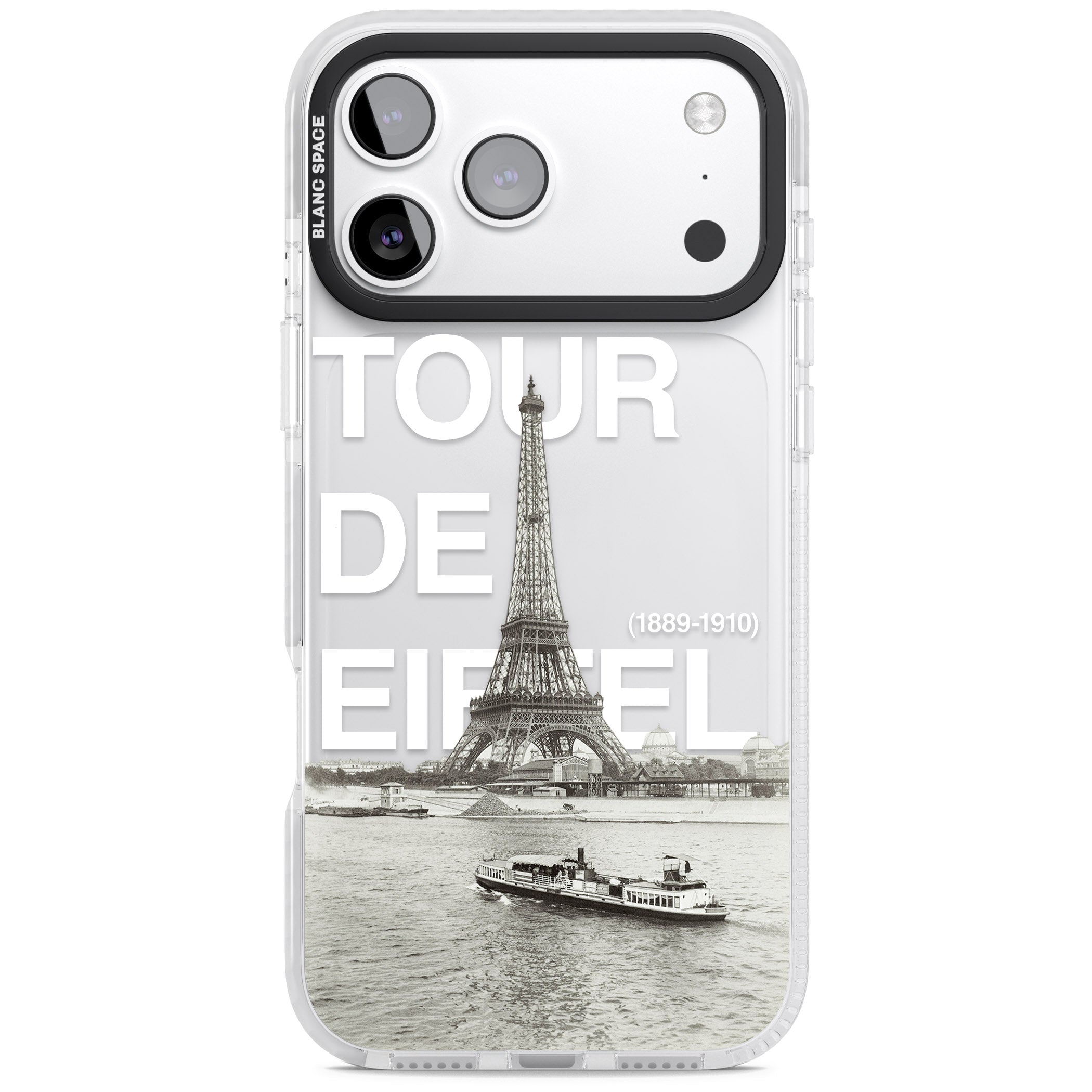 Tour De Eiffel iPhone 17 Pro Impact Clear Phone Case