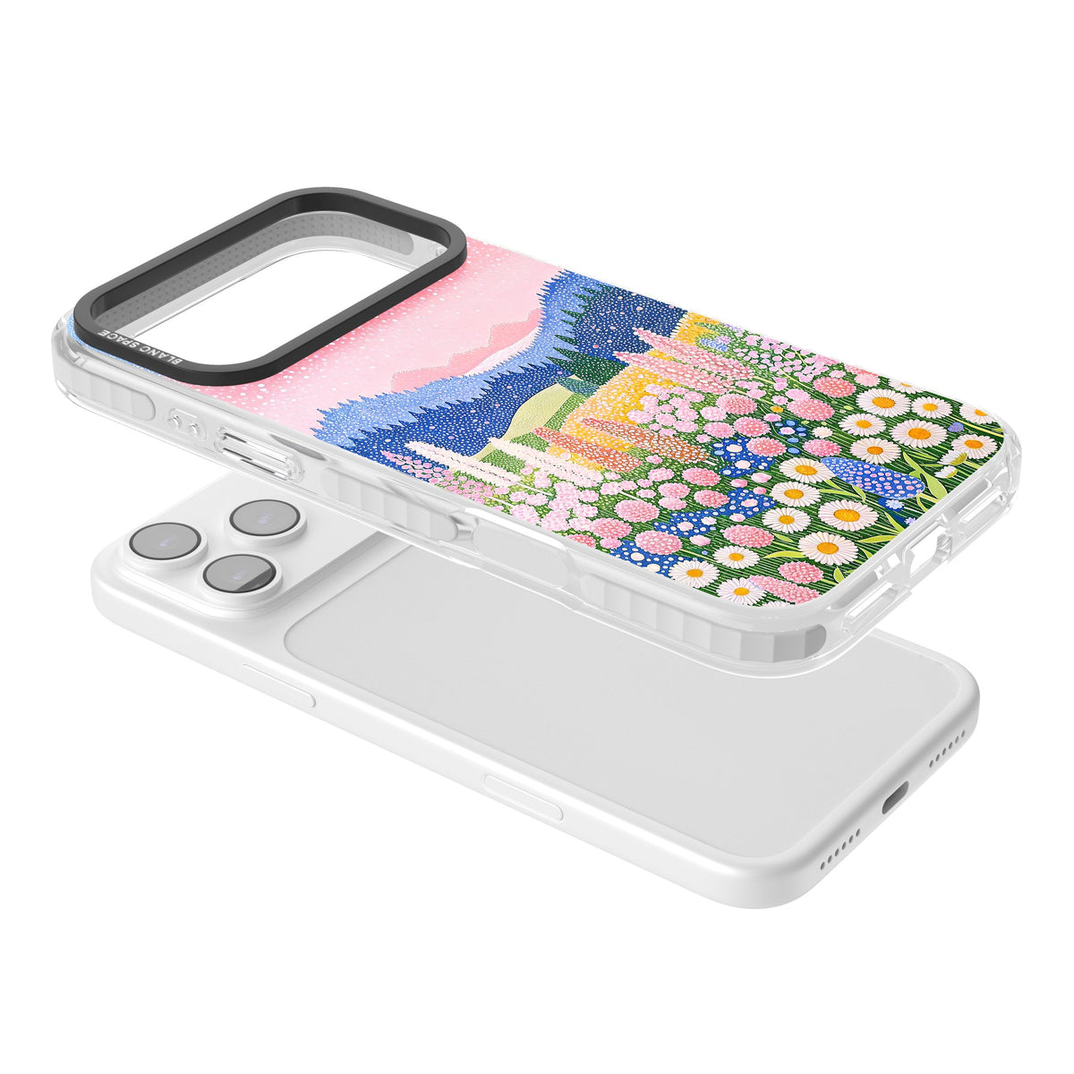 Valley Horizon iPhone 17 Pro Max Impact Clear Phone Case angled