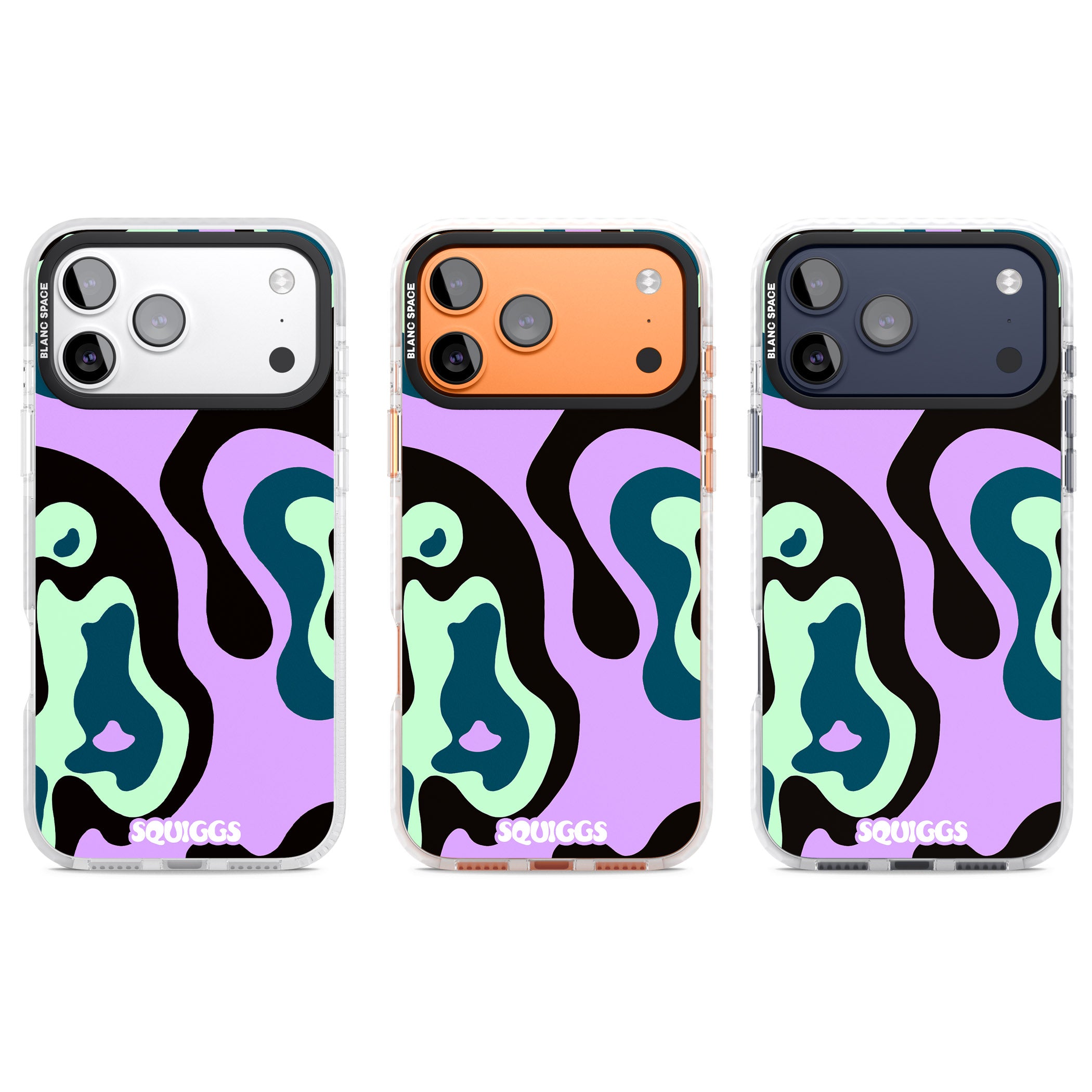 Purple River iPhone 17 Pro Impact Clear Phone Case APT Impact Protection