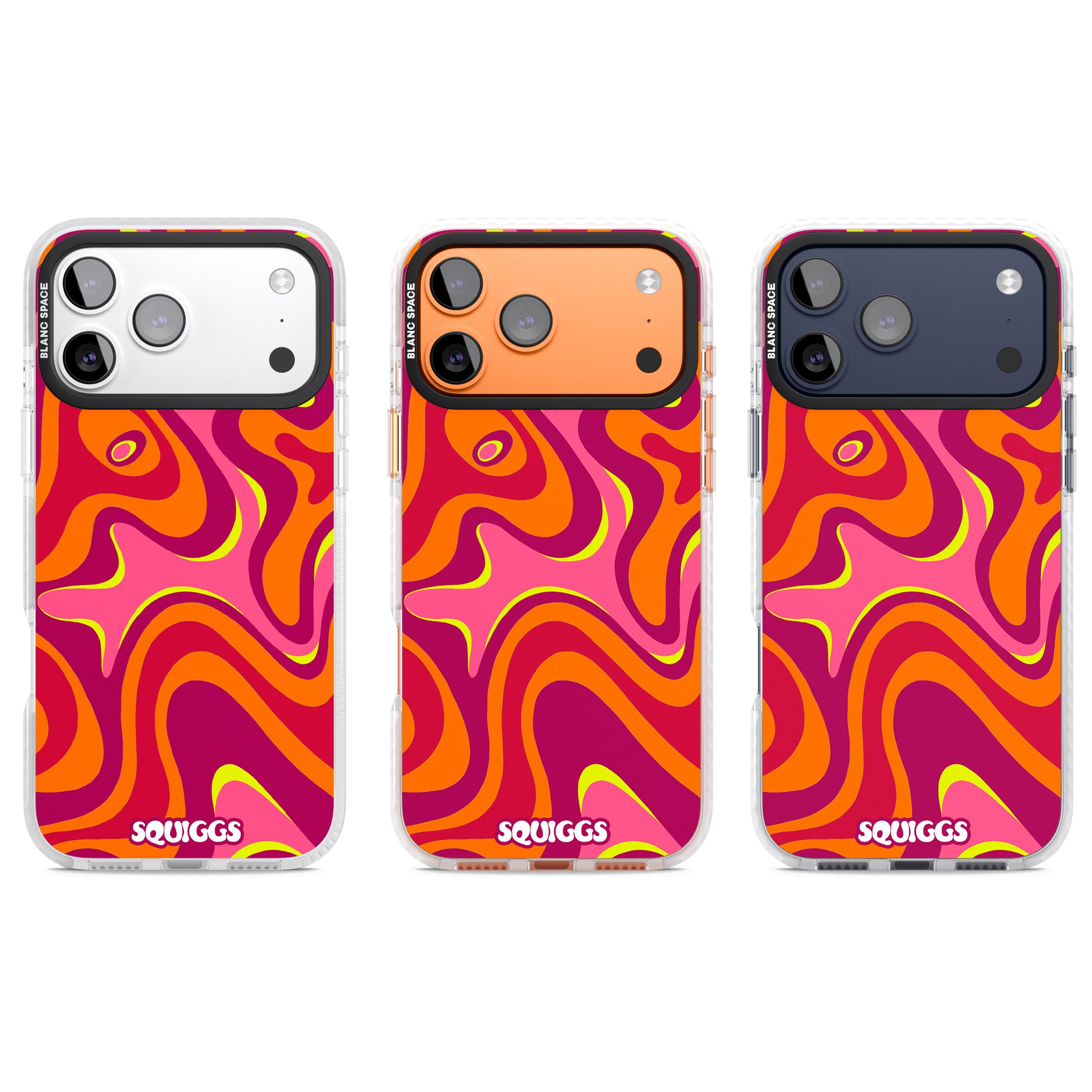 Hot Lava iPhone 17 Pro Impact Clear Phone Case APT Impact Protection