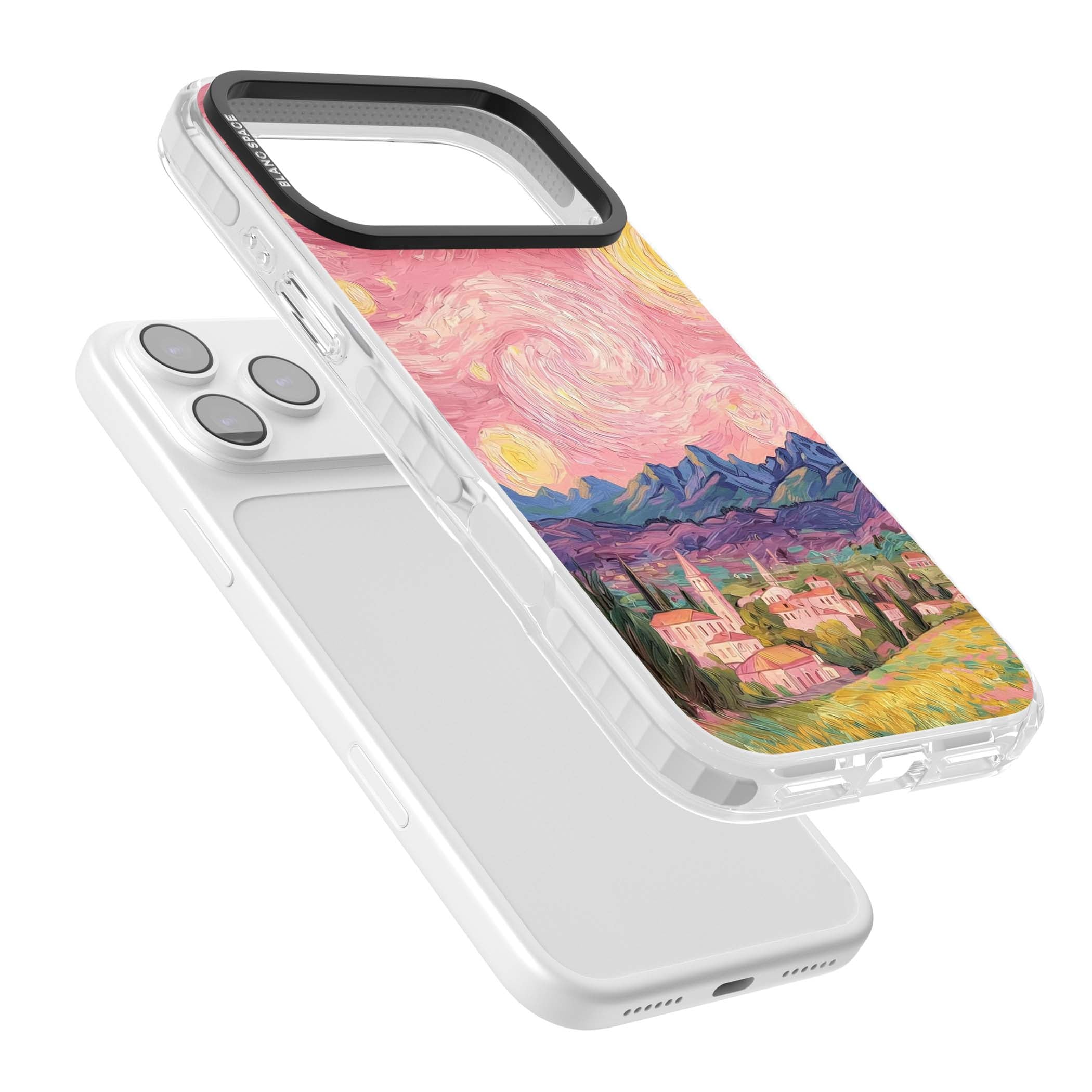 The Starry Sunset for her iPhone case | Black Impact case for iPhone 17 Pro, iPhone 17 Pro Max