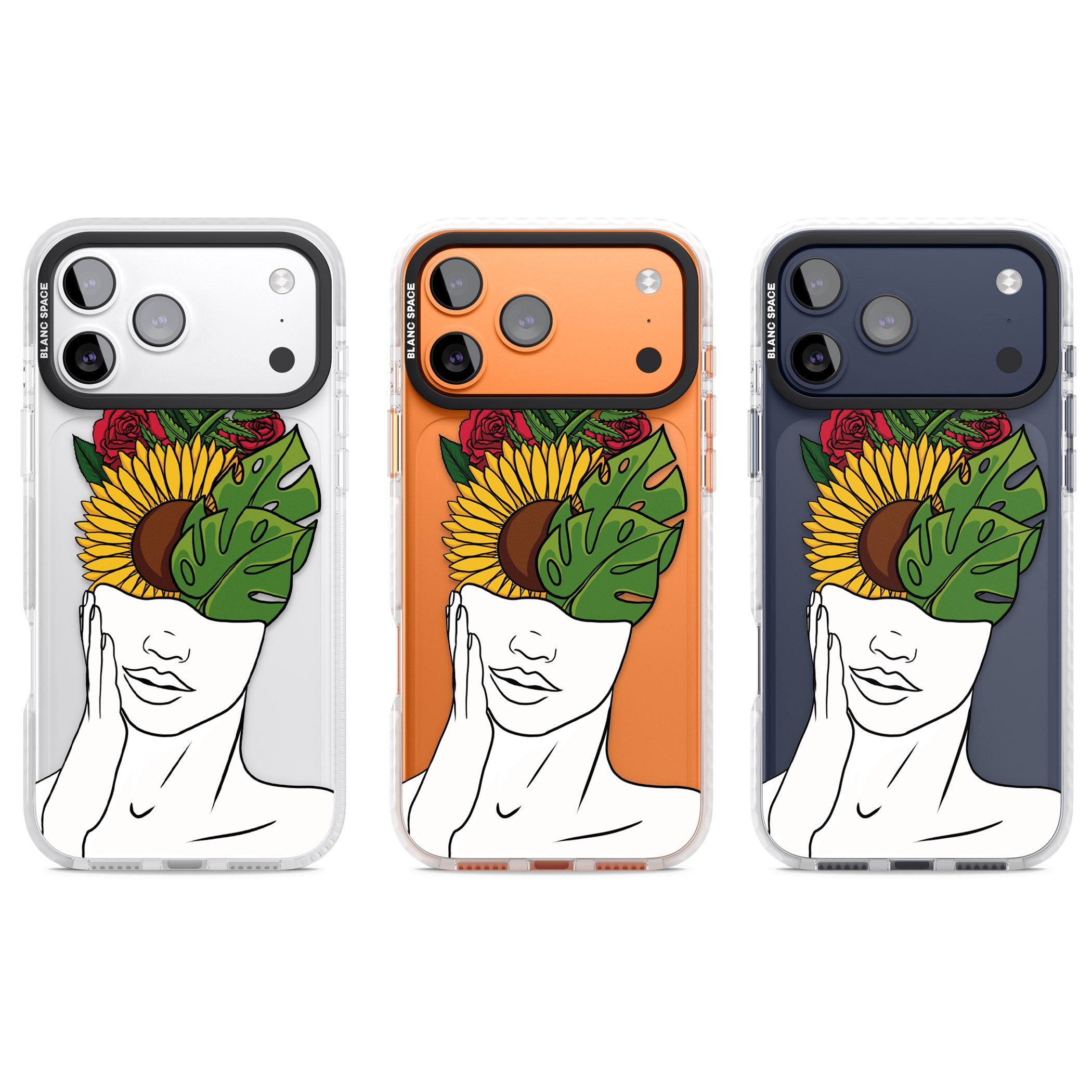 Let The Mind Flourish iPhone 17 Pro Impact Clear Phone Case APT Impact Protection