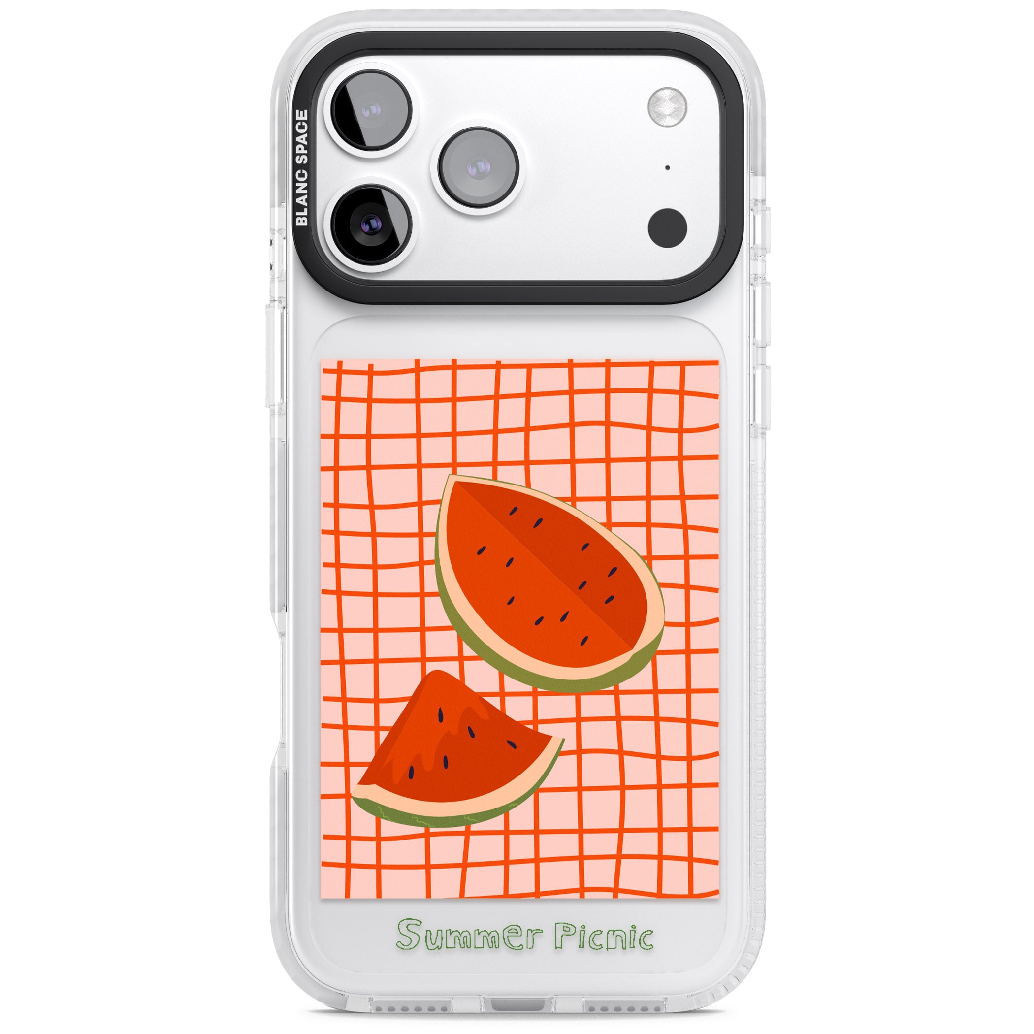 Summer Picnic iPhone 17 Pro Impact Clear Phone Case