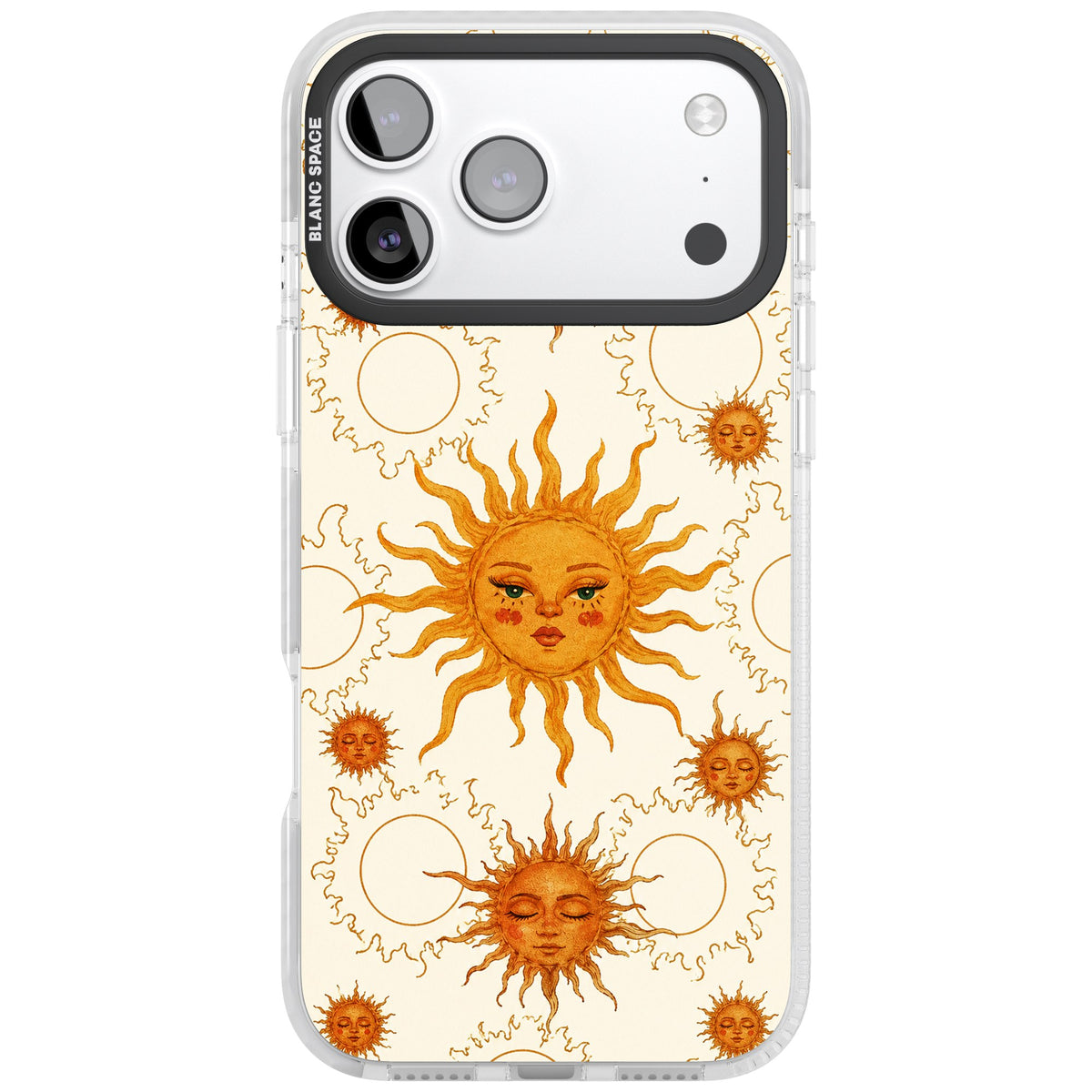 Solstice Muse iPhone 17 Pro Max Impact Clear Phone Case front