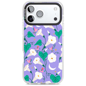 White Tulips on Purple