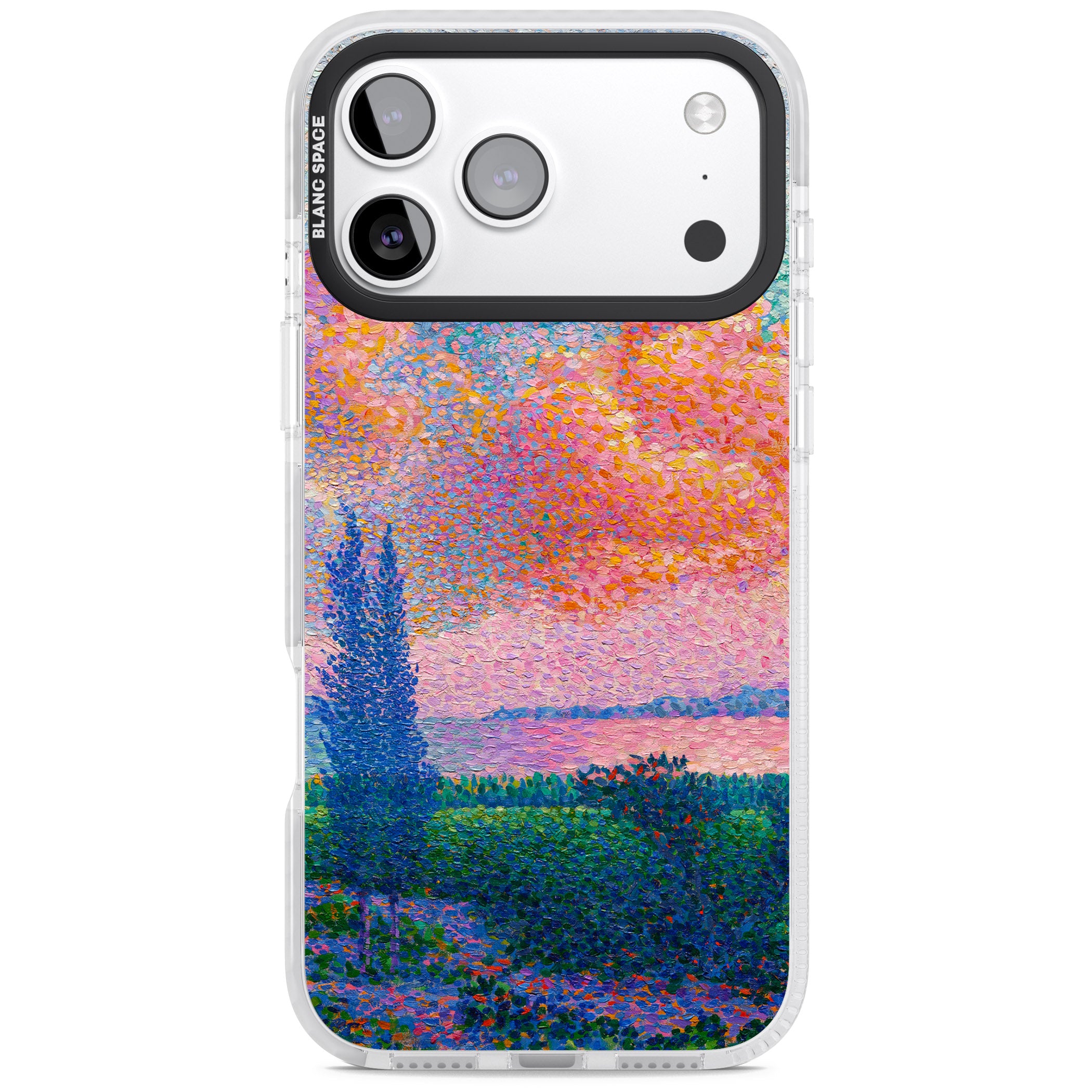 The Pink Cloud iPhone 17 Pro Impact Clear Phone Case