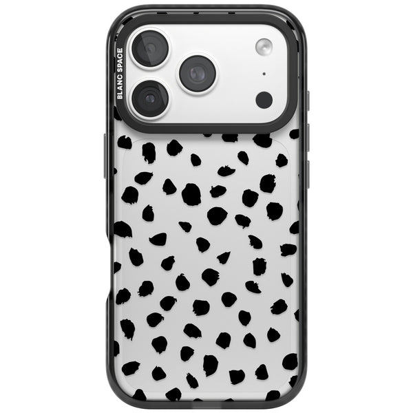 Black Dalmatian Polka Dot
