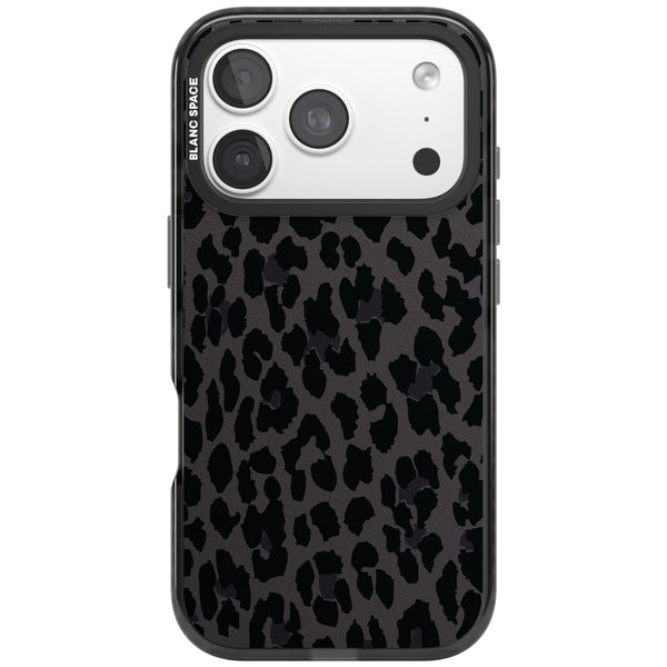 Dark Leopard Print