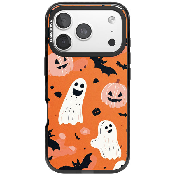 Orange Halloween Pattern