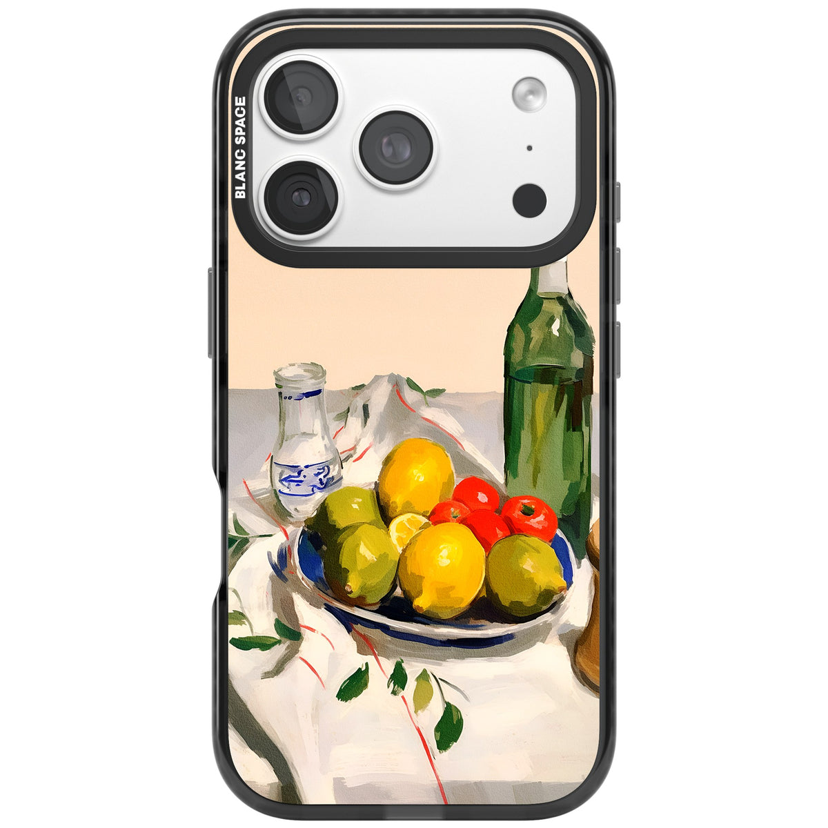 Mediterranean Fruit Salad iPhone 18 Pro Impact Black Phone Case front