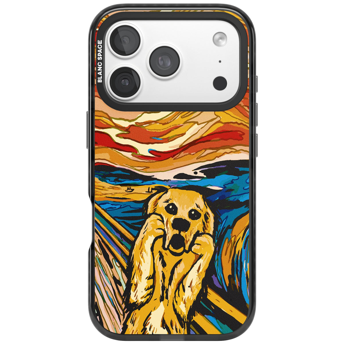 The Bark iPhone 18 Pro Impact Black Phone Case front