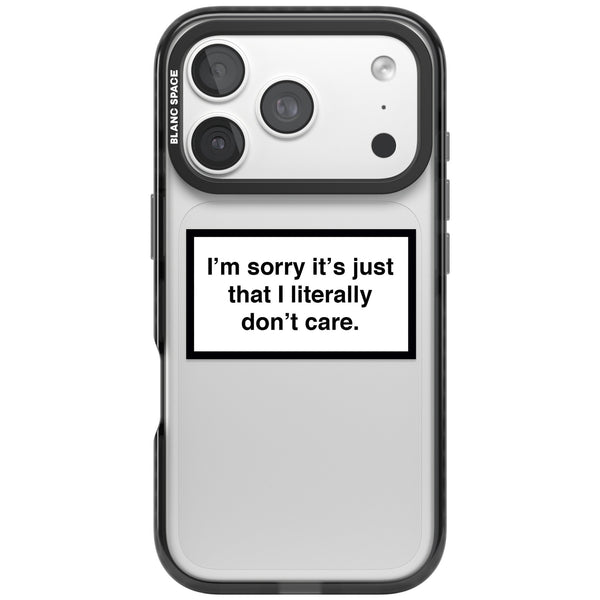 Literally Don't Care