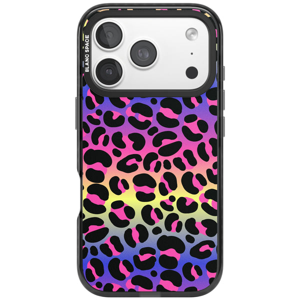 Rainbow Gradient Leopard