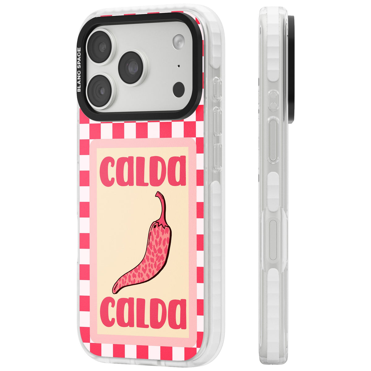 Calda iPhone 18 Pro Impact Clear Phone Case side
