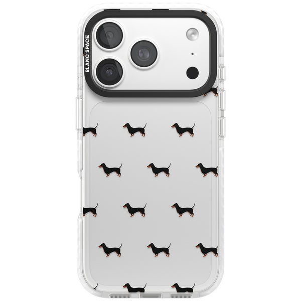 Dachshund Pattern Clear
