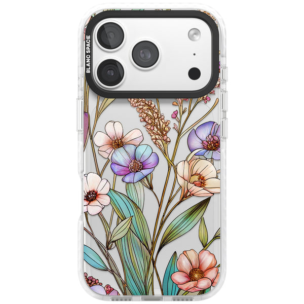 Glass Summer Flowers