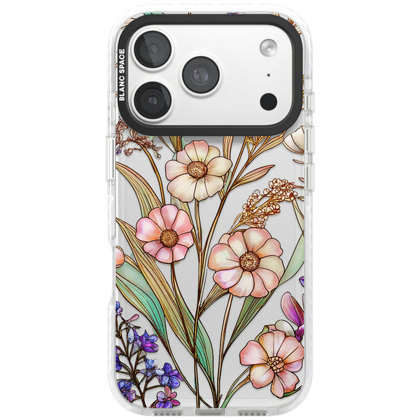 Glass Spring Flowers