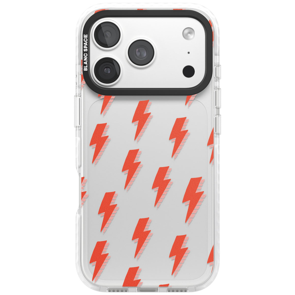 Pop Lightning iPhone 18 Pro Impact Clear Phone Case front