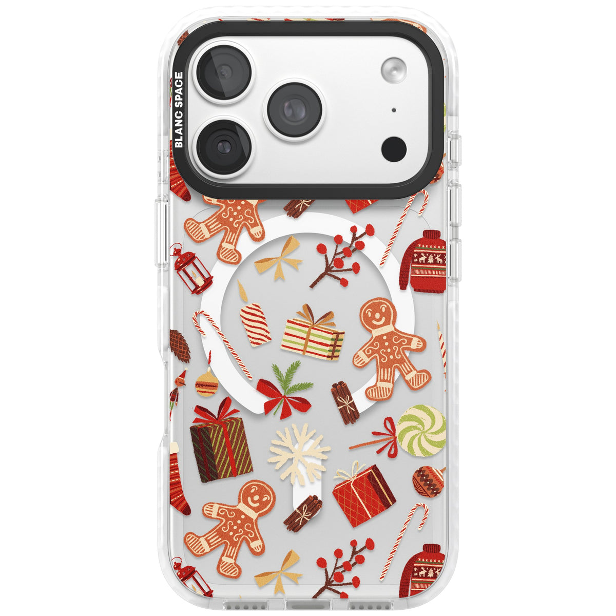 Christmas Assortments iPhone 18 Pro Impact Pro Clear Phone Case front