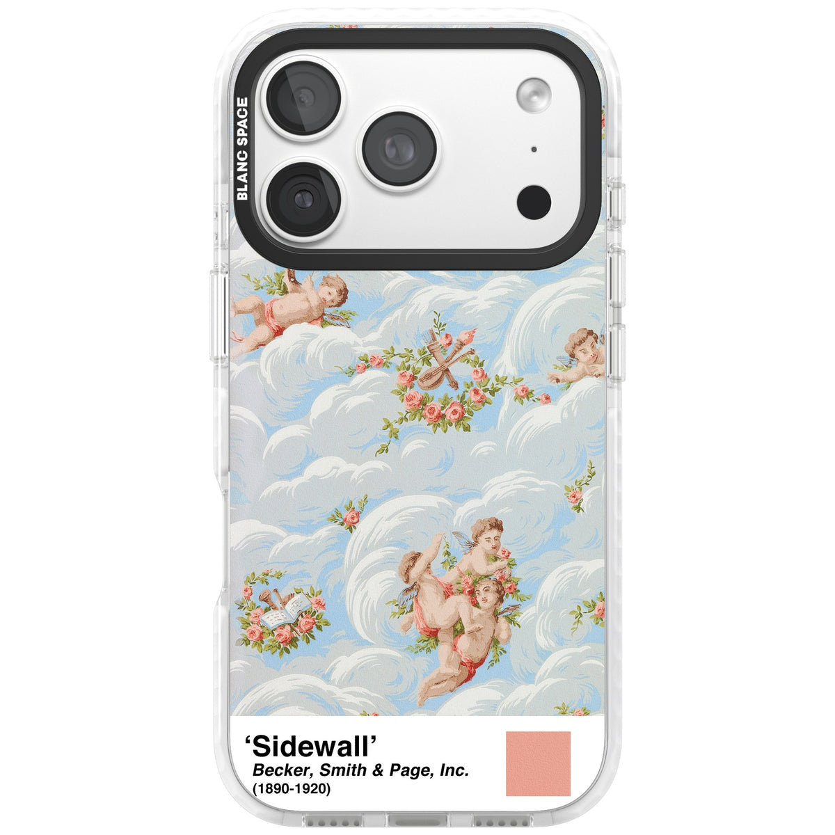 Sidewall iPhone 18 Pro Impact Clear Phone Case front