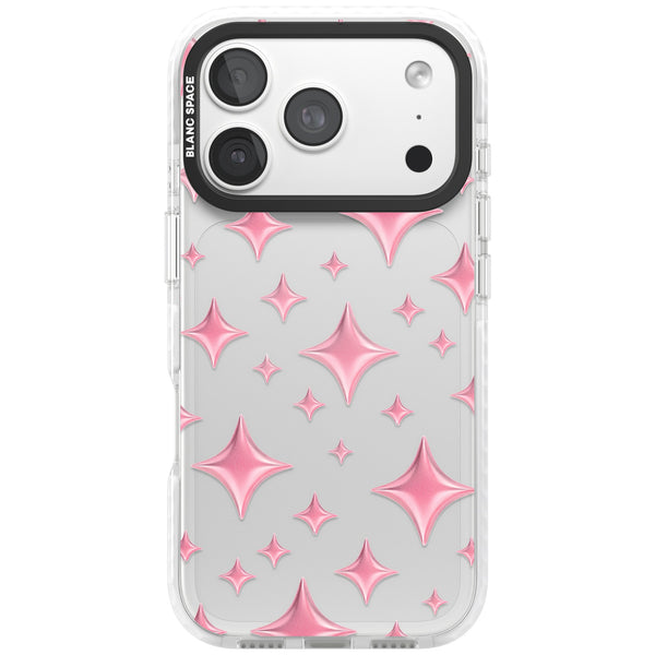 Pink Puff Sparkle Pattern