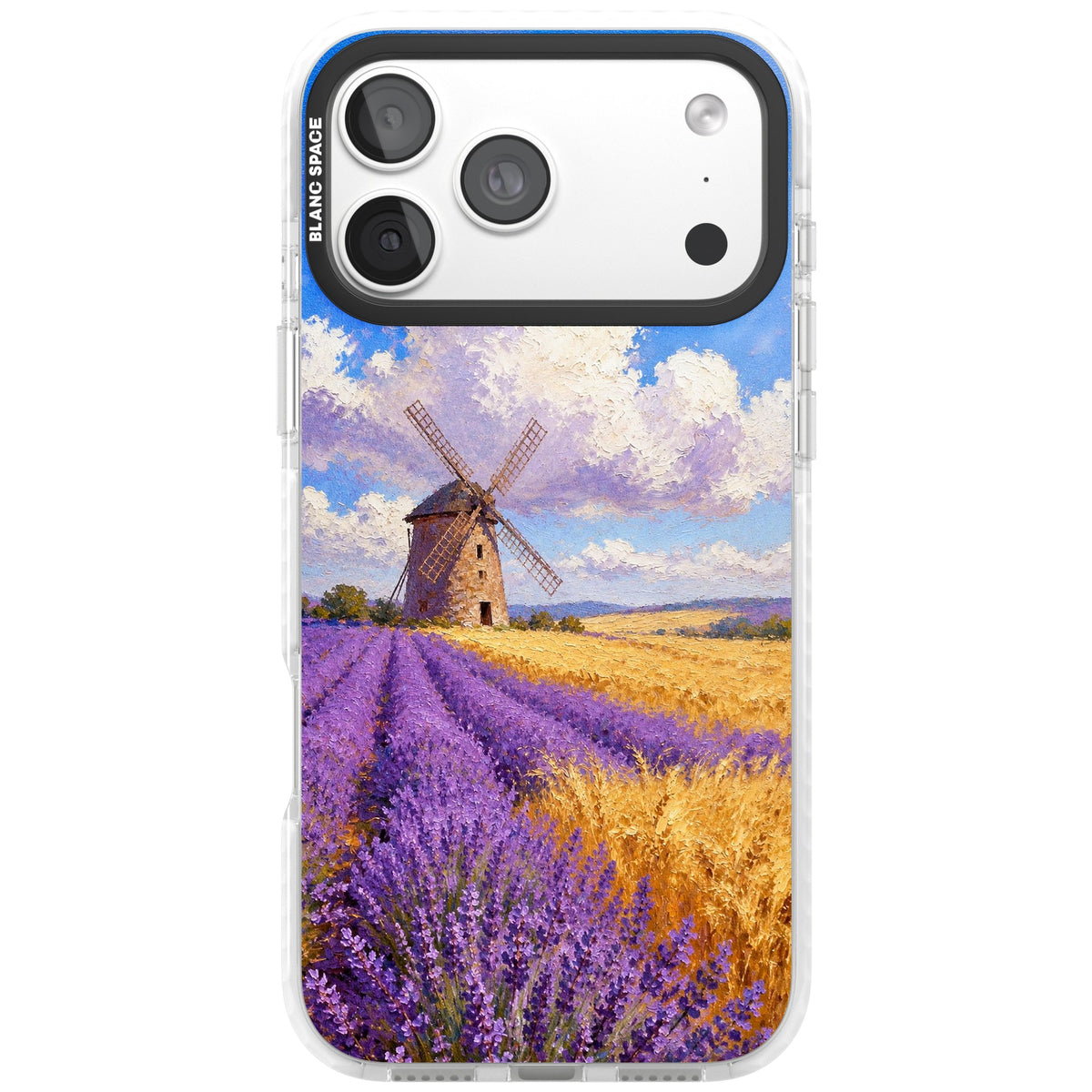 Lavender Mill iPhone 18 Pro Max Impact Clear Phone Case front