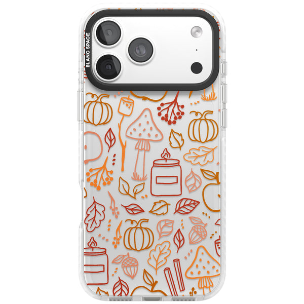 Autumn Line Pattern