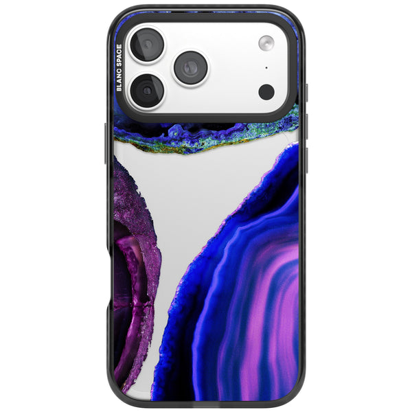 Violet Agate Slice