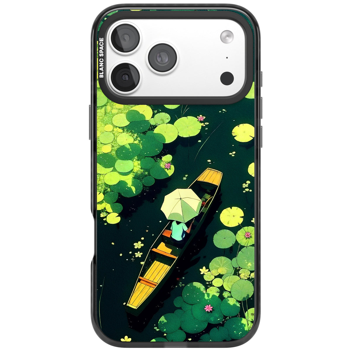 Jade Waters iPhone 18 Pro Max Impact Black Phone Case front