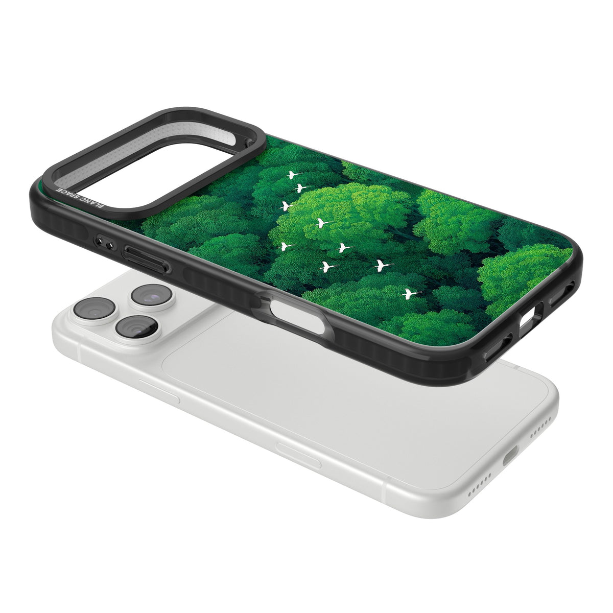 Grove Migration iPhone 18 Pro Max Impact Black Phone Case angled