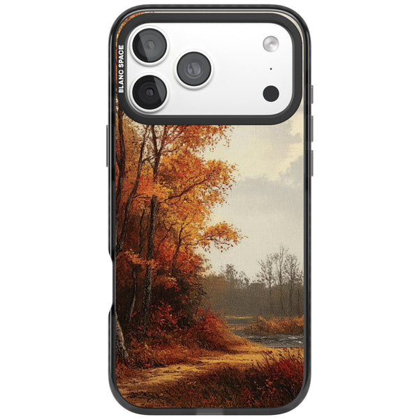 Vintage Autumn Oil Painting