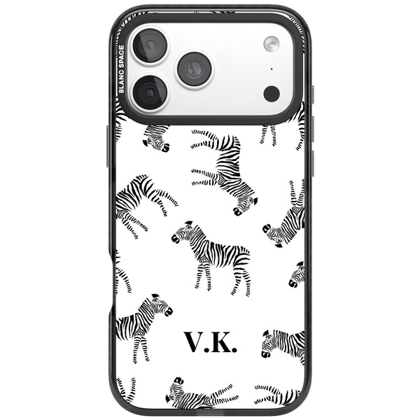 Personalised Monochrome Zebra