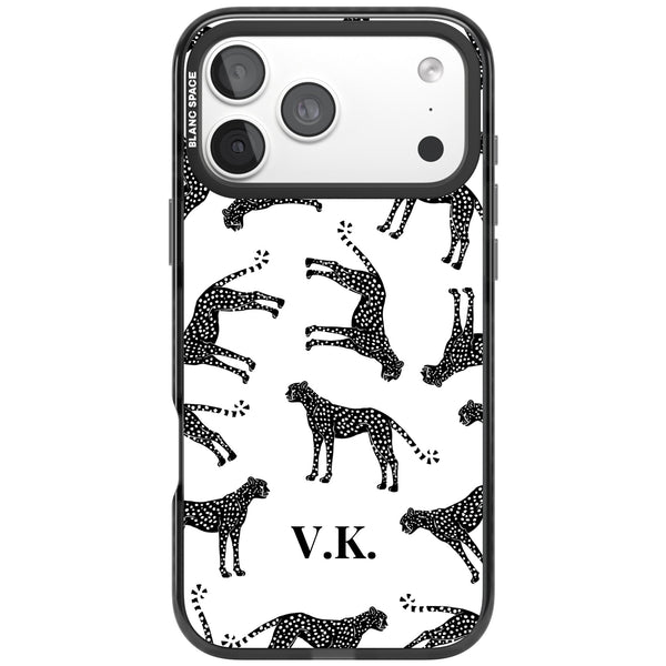 Personalised Monochrome Cheetahs