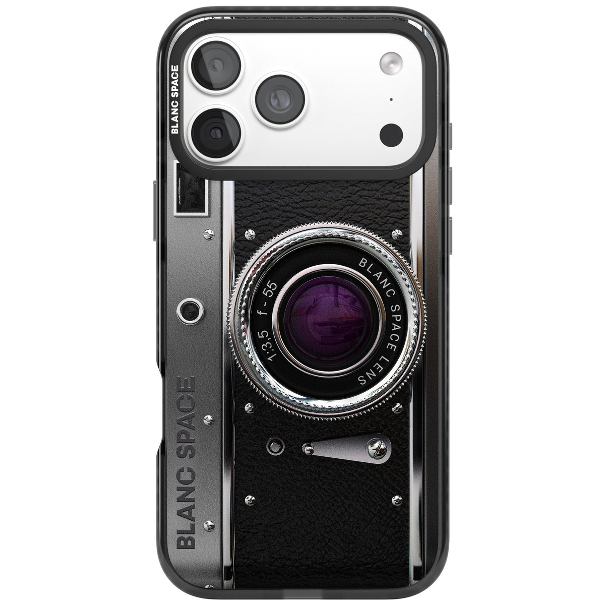 Vintage Classic Camera iPhone 18 Pro Max Impact Black Phone Case front