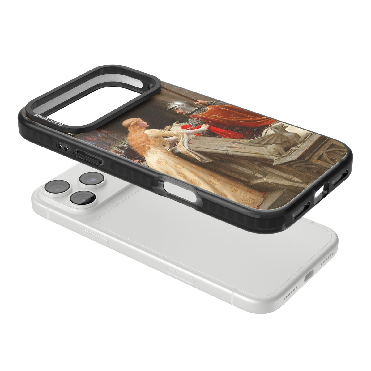 God Speed iPhone 18 Pro Max Impact Black Phone Case angled
