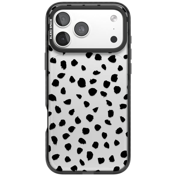 Black Dalmatian Polka Dot