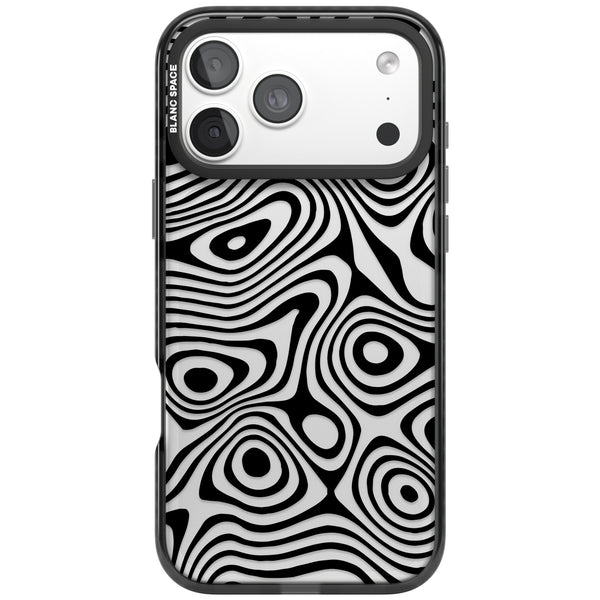 Dark Topographic Map