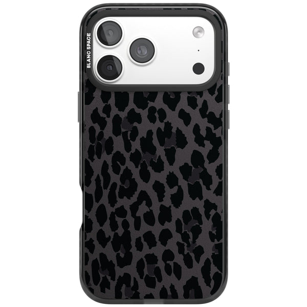 Dark Leopard Print