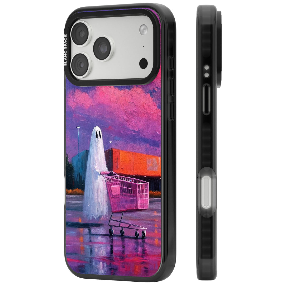 A Ghost's Errand iPhone 18 Pro Max Impact Black Phone Case side