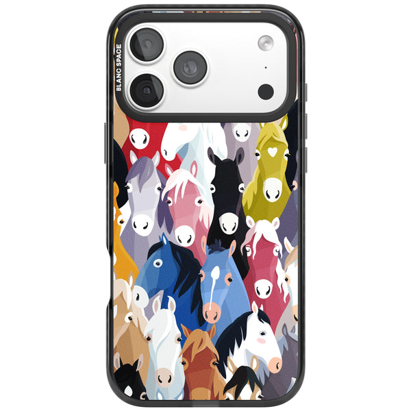 Colourful Horse Pattern
