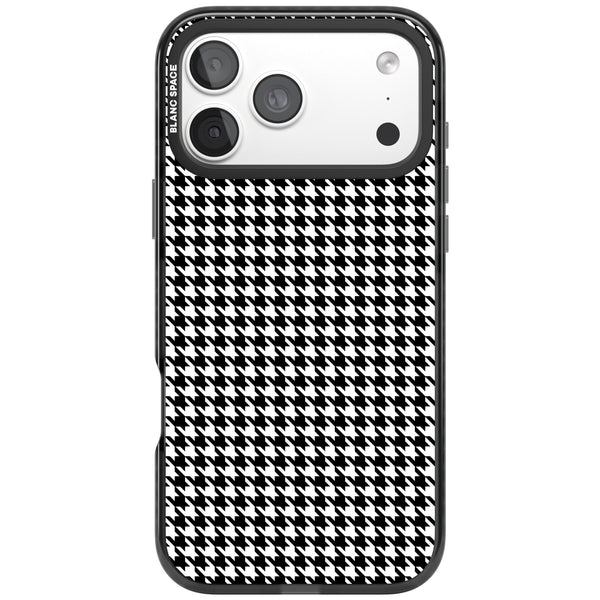 Black Houndstooth Pattern