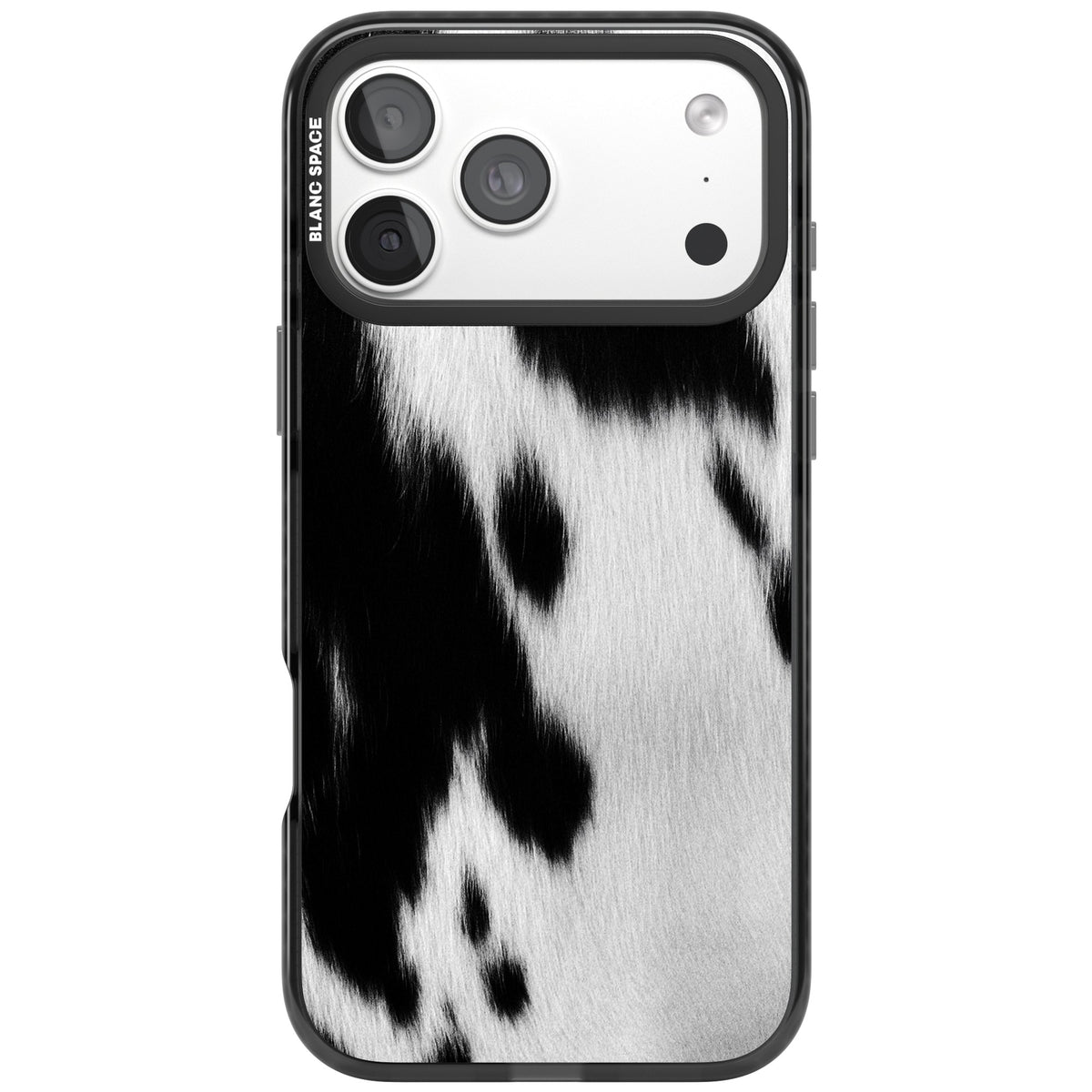 Cowhide iPhone 18 Pro Max Impact Pro Black Phone Case front