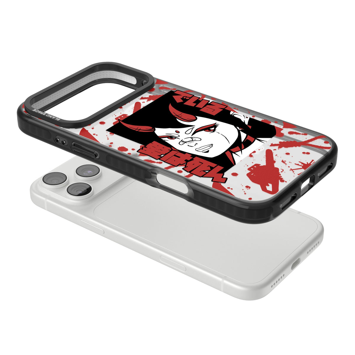 She's a Devil iPhone 18 Pro Max Impact Pro Black Phone Case angled