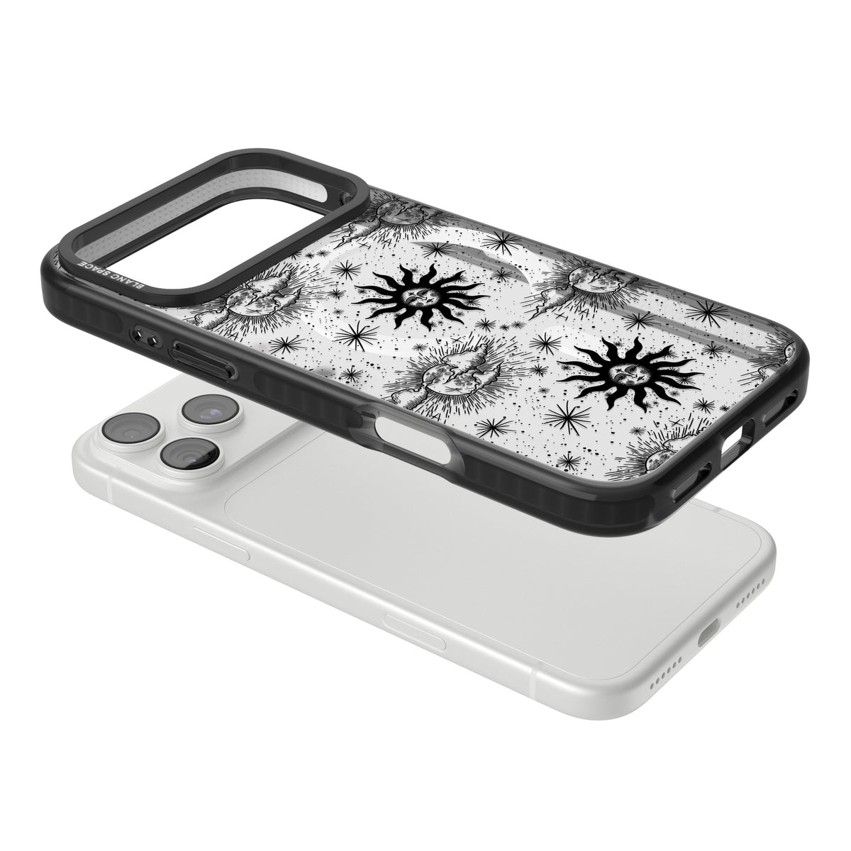 MERGE iPhone 18 Pro Max Impact Pro Black Phone Case angled