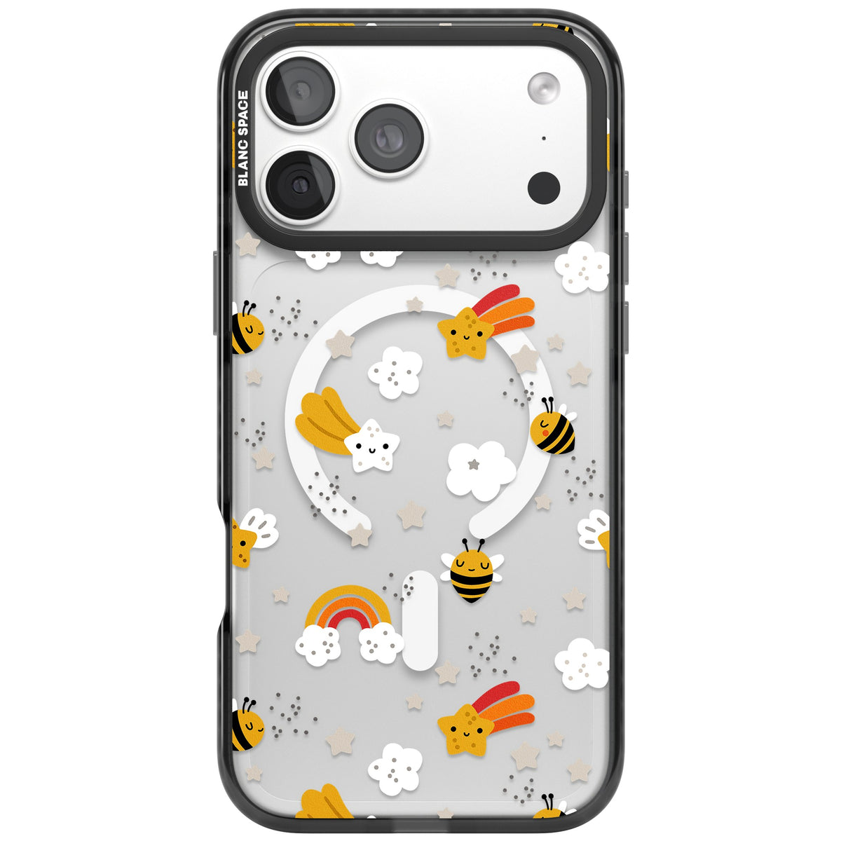 Busy Bee iPhone 18 Pro Max Impact Pro Black Phone Case front