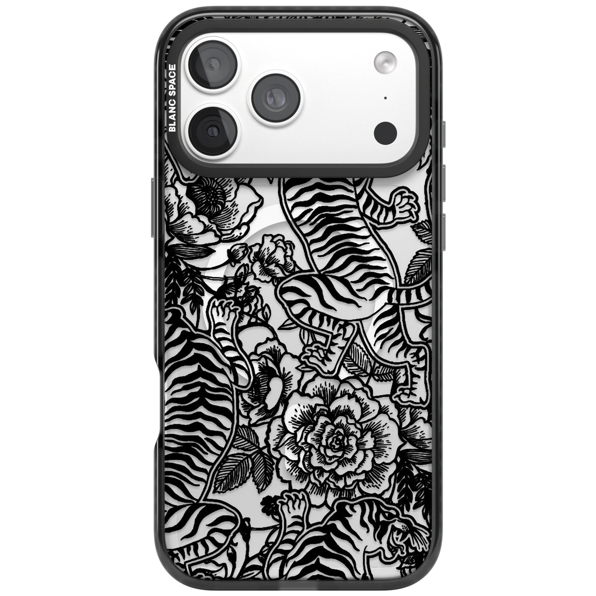 Tiger Dynasty iPhone 18 Pro Max Impact Pro Black Phone Case front